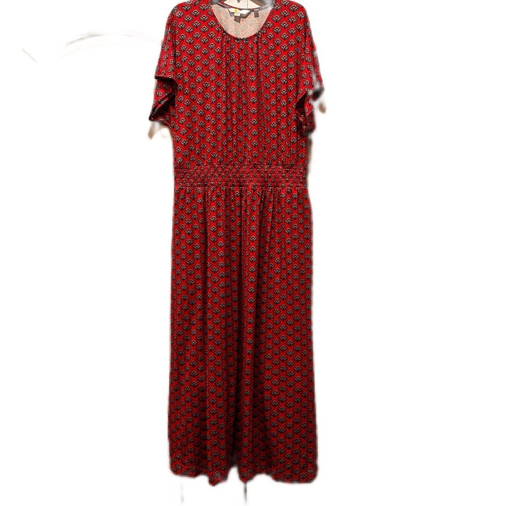 BODEN Thea Midi Dress Tulip Pop Size 10R